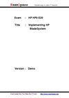 Exam1pass HP0-S20 exam braindumps free download