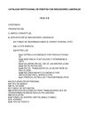 CATÁLOGO INSTITUCIONAL DE PUESTOS CON INDICADORES LABORALES