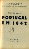 Portugal em 1842 (Lichnowsky), Lisboa, Edição do Autor, 1942.