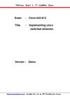 test4pass Cisco 642-813 exam questions answers