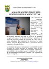 Alcalde Alcides Tobon Hizo Rendicion publica de cuentas - …
