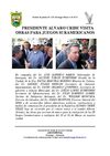 Presidente visita obras para Juegos Suramericanos - Boleti…