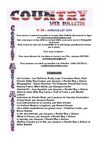  Country Web Bulletin juin - juillet 2010