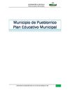 Plan Educativo Municipal - Pueblorrico- Antioquia