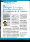 Intelligence Economique, innovation et normalisation