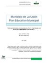 Plan Educativo Municipal- La Unión- Antioquia