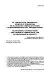 El Contrato de Franquicia, Aportes y Tendencias