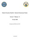 Network Security Checklist - General Infrastructure Router - 18 July 2008