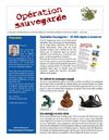 Bulletin Opération sauvegarde-numéro 1