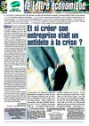 La Lettre Economique - journal économique de Choisy-le-Roi - 29 - 2e trimestre 2009