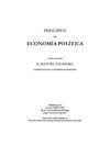 Principios de Economía Política - tce