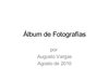 Album de Fotografías 