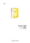 Excel 2007 cursus Tabellen