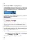 Musique libre de droit ? musique gratuite ?...