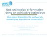 Comment transférer la culture du numérique acquise à l'université ? 