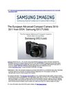 The European Advanced Compact Camera 2010-2011 from ELSA: Samsung EX1(TL500)