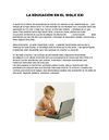 LAEDUCACIÓNENELSIGLIXXI -Jacqueline