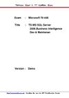 Test4pass 70-448 exam dumps questions answers