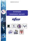 Statistiques du Championnat de France Elite au 28 août