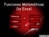 Funciones Matemáticas De Excel
