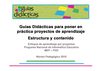 Guías didácticas, estructura y su importancia