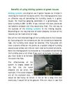 Benefits of using misting systems at green houses