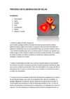 proceso de elaboracion de velas