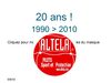 Altela a 20 ans. Ses effectifs ont été multipliés par 15 !