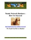 Numis Network Business - How To Succeed
