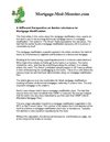 A Different Perspective on Banks reluctance to Mortgage Modification