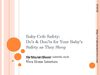 Baby Crib Safety: Do’s & Don’ts for Your Baby’s Safety as They Sleep