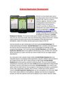 Android Application Development
