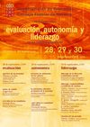 Evaluación, autonomía y liderazgo. Programa de las Jornadas