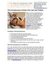 Microdermabrasion to Reduce Fine Lines and Wrinkles, and More 