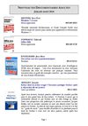 Nouveaux documentaires de l'espace adultes, septembre 2010, Bibliothèque de Saint-Fons