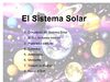 El sistema solar