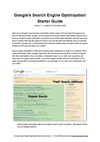 Search Engine Optimization Starter Guide
