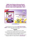 Acai Natural Energy Boost Chews Free With Purchase Of Go Greens