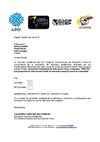 Aprobación ASEFYD. XXI Congreso Panamericano de Educación Física