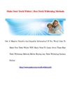 Make Your Teeth Whiter | Best Teeth Whitening Methods