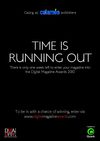 Digital Magazine Awards - Time Is Running Out