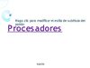 procesadores expocision