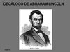 Decálogo de Abraham Lincoln