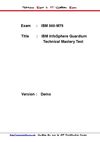 Test4pass IBM 000-M75 exam dumps test vce