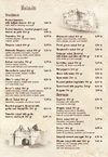 Bulgarian Traditional Restaurant BOLIARITE Menu List
