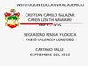 SEGURIDAD FISICAY LOGICA