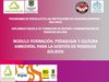 Inclusión de la dimensión ambiental a nivel curricular 