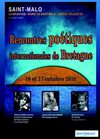 Programme Rencontres Poétiques de Bretagne 2010