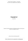 espagnol - terminale
