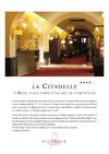 Dossier de Presse Hôtel La Citadelle Restaurant Le Magasin Aux Vivres à Metz - French Version
